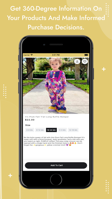 Chic Chubby Cherub iPhone screenshot 5 - Shopping app