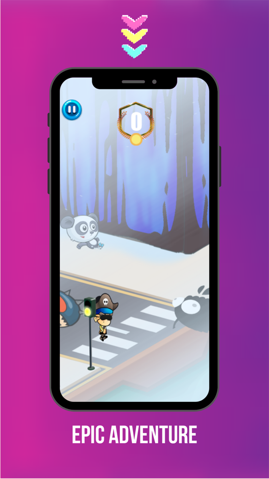 #2. Inappropriate Endless Walking (iOS) 由: Prathed Sangwongvanit