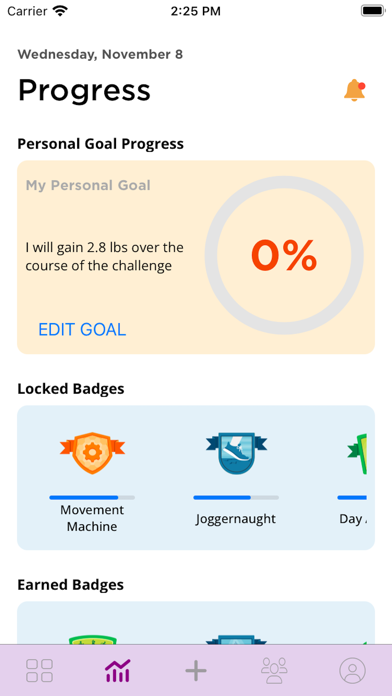 Global Wellness Challenge Screenshot