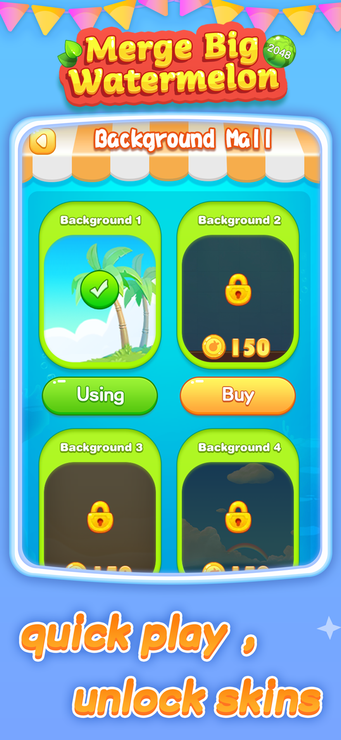 Merge Big Watermelon-2048