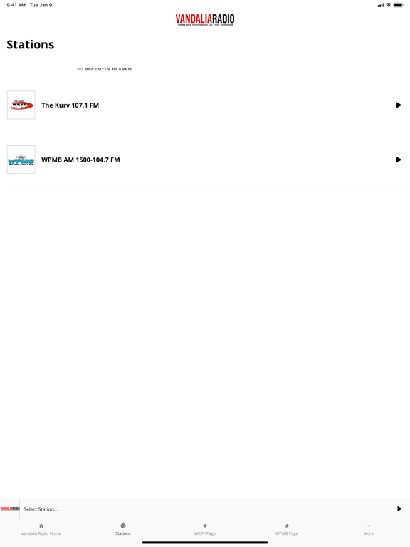 App screenshot