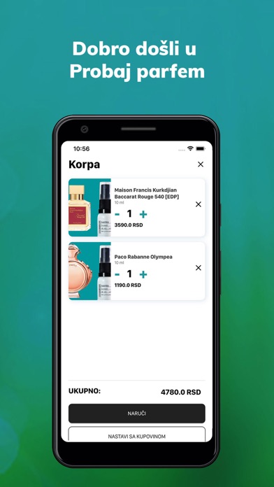 Probaj parfem Screenshot