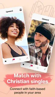 upward: christian dating app iphone screenshot 2