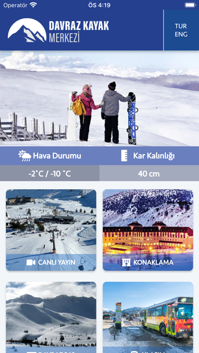 Davraz Kayak Merkezi Screenshot