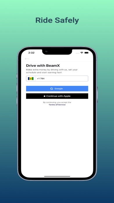 BeamX Driver Screenshot