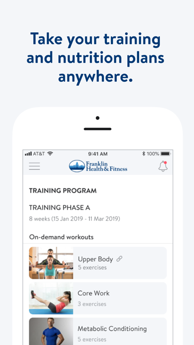 Franklin Health and Fitness Screenshot