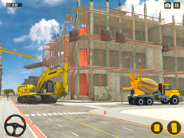 Modern Construction Excavator