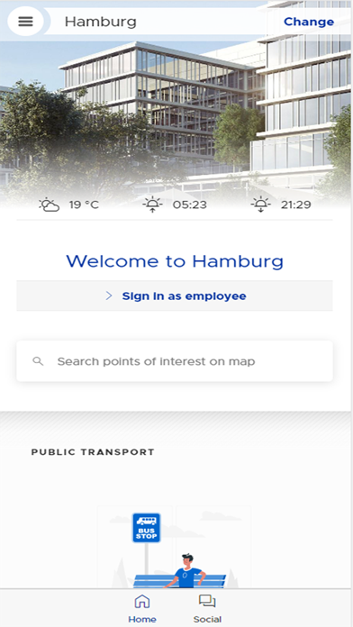 Beiersdorf Workspaces Screenshot