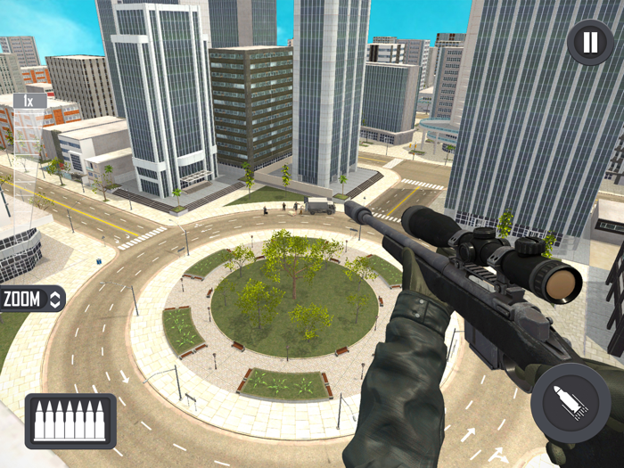 Modern Sniper Gun Shooting 3D