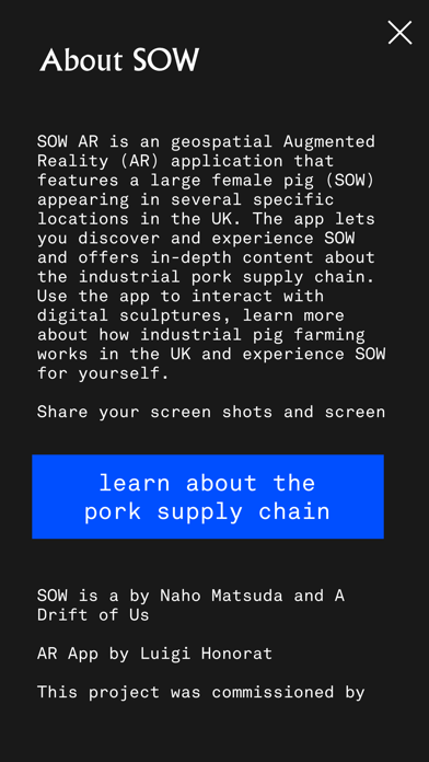 SOW AR Screenshot