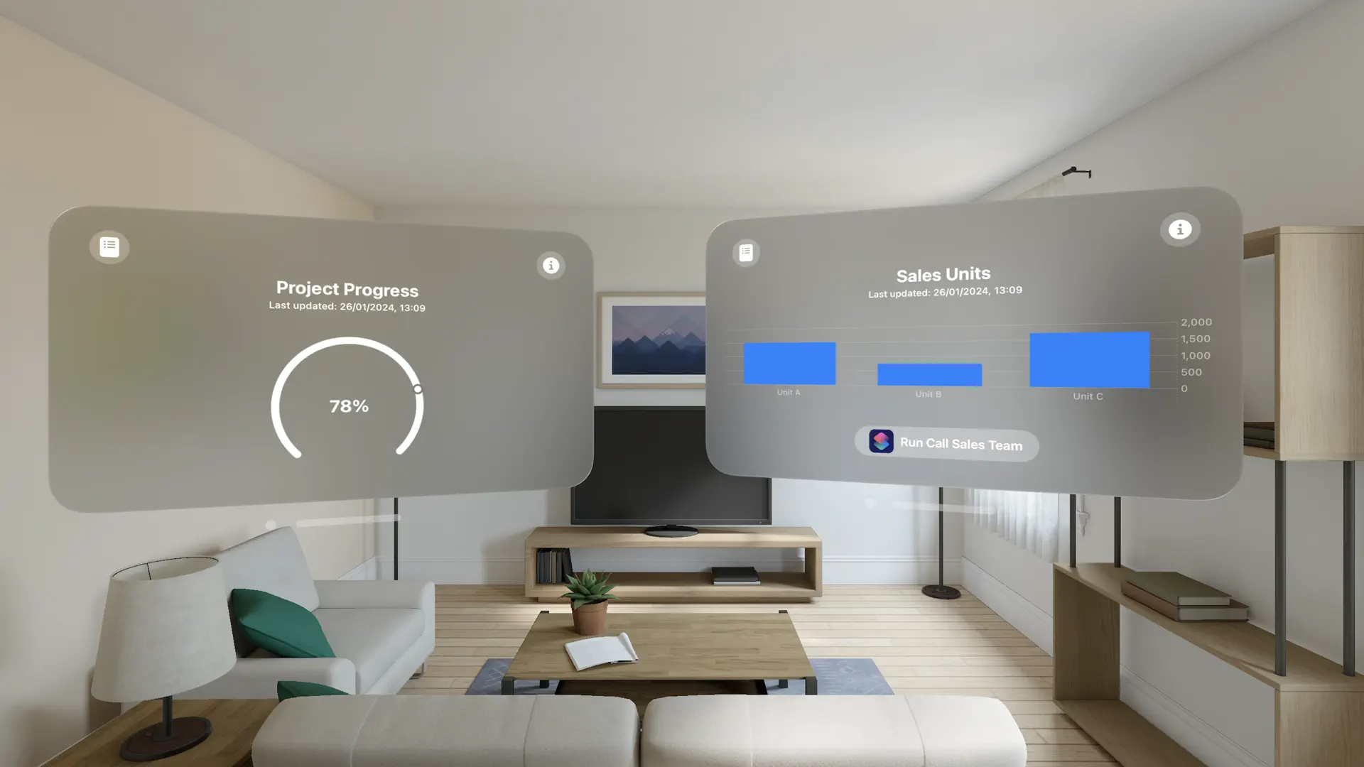 Glance BI screenshot