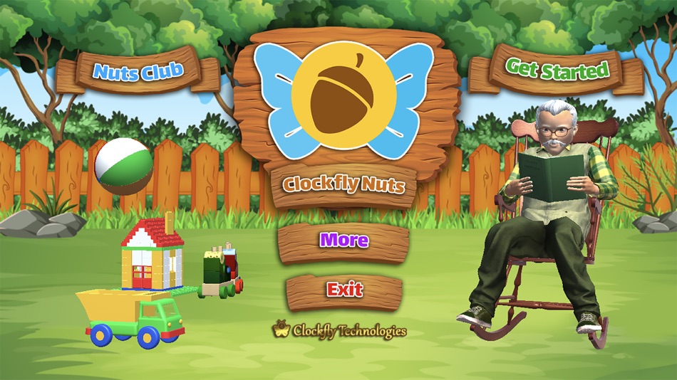 #1. Clockfly Nuts (iOS) 由: Michael Soliman