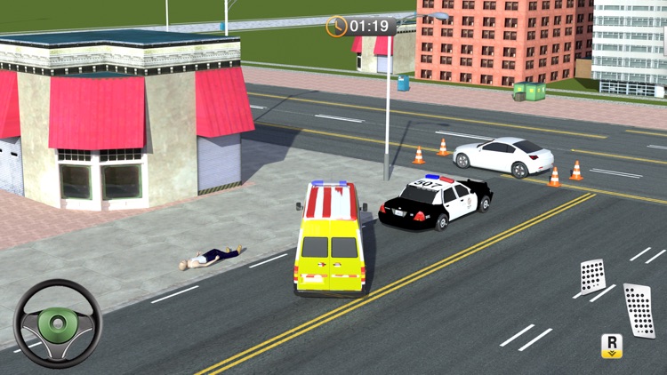 911 Ambulance Rescue Simulator screenshot-4