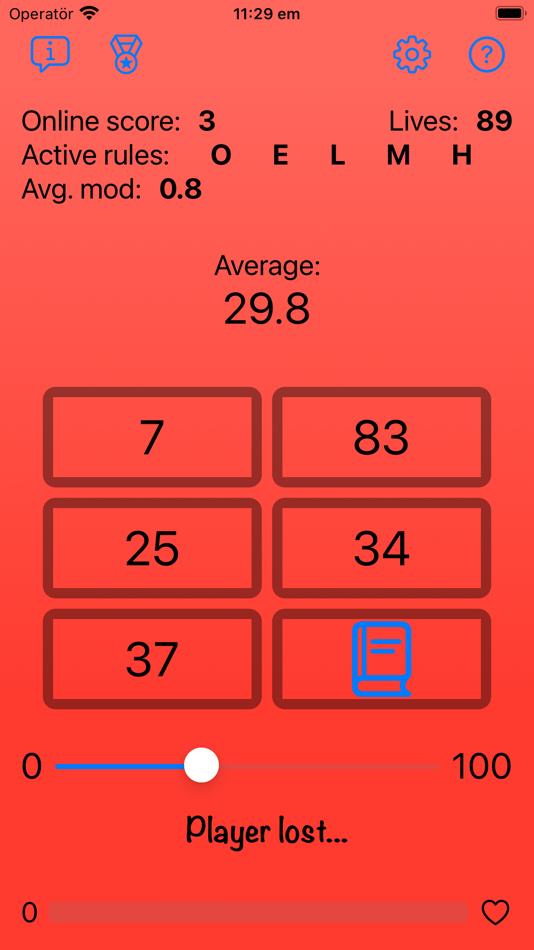 #3. The Average game (iOS) By: Patrik Ell