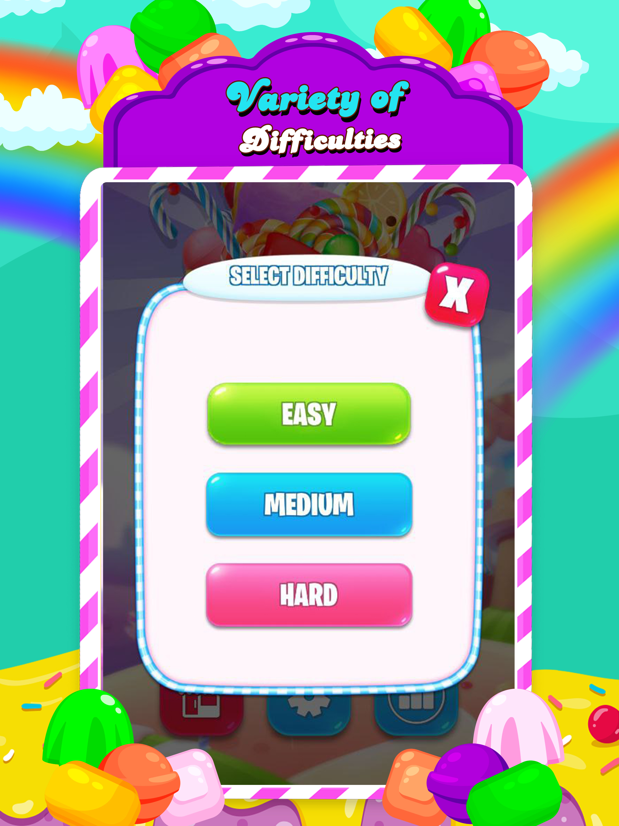 Jumpy Hard Candy: Tap Candies