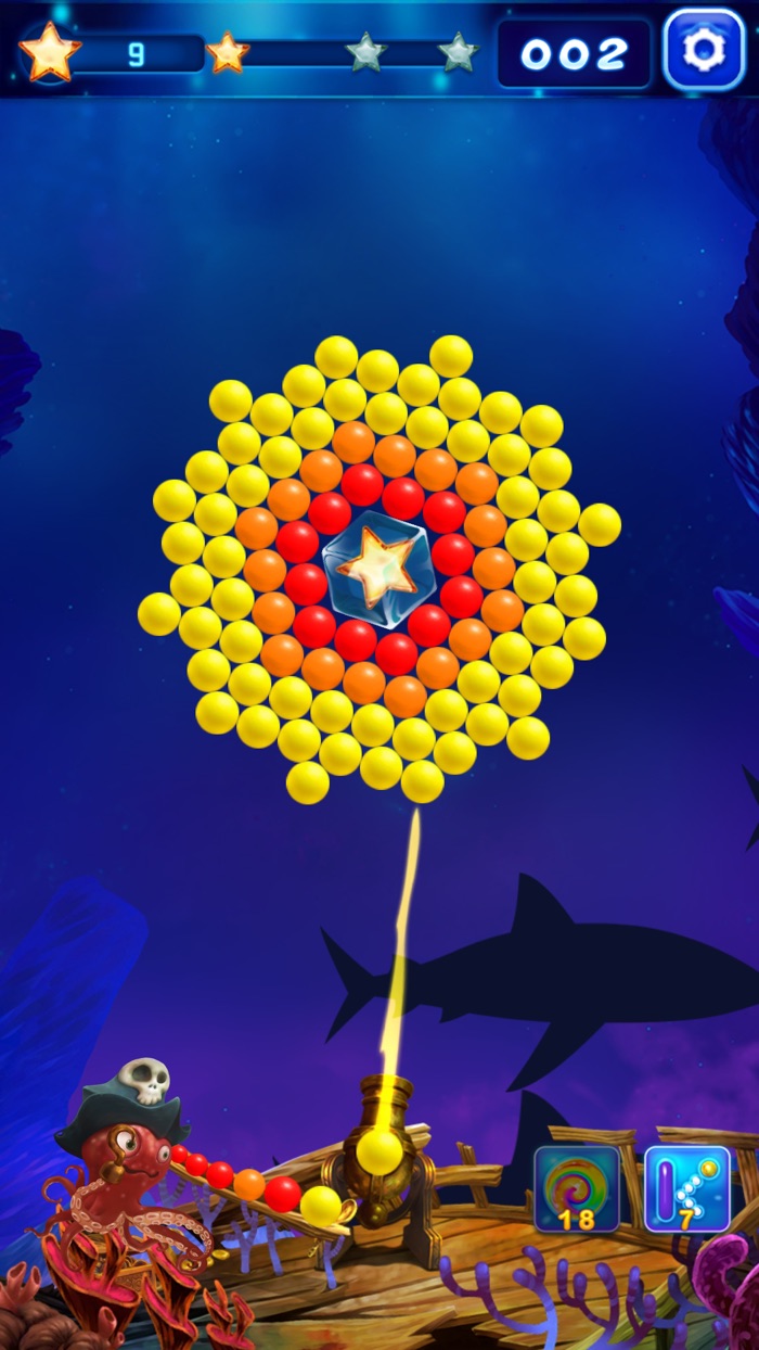 Captain Bubble-Spin And Shoot