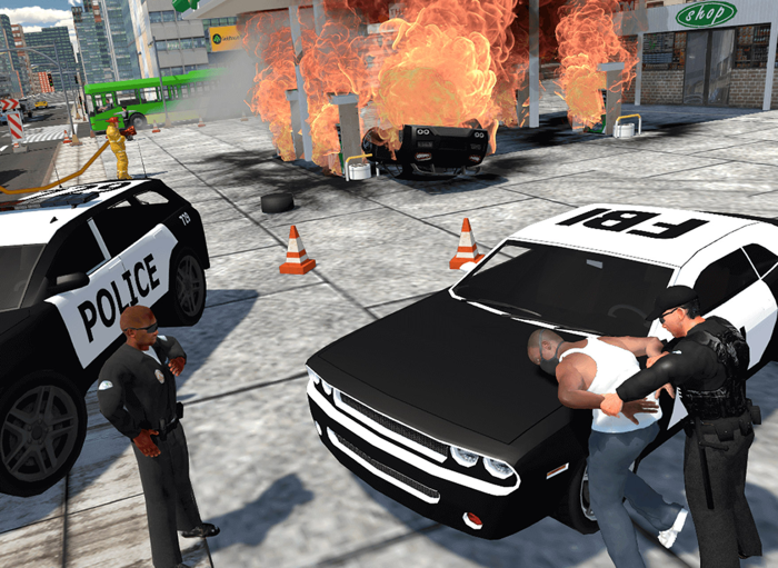 Police Simulator Cop Car Duty