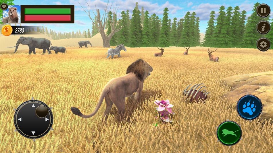 #1. Safari Lion Simulator Game 3D (iOS) Podle: shahroz shahzad butt