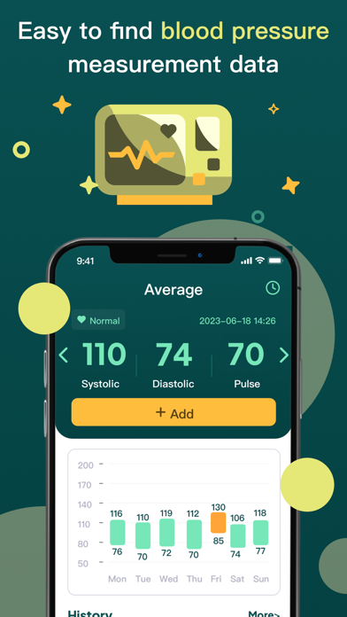 Buddy Blood Pressure(Track BP) Screenshot