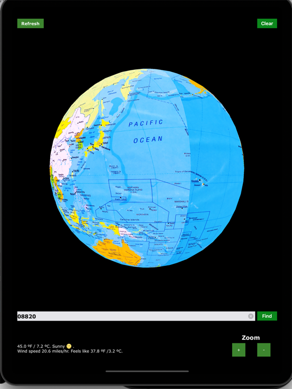Screenshot #6 pour Rotating Globe