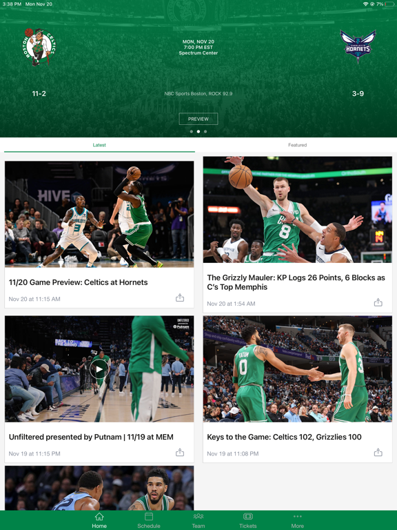 Screenshot #4 pour Boston Celtics