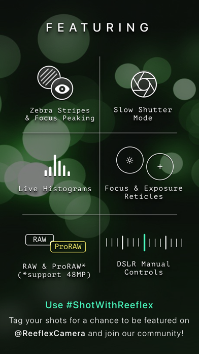Reeflex Pro Camera Screenshot
