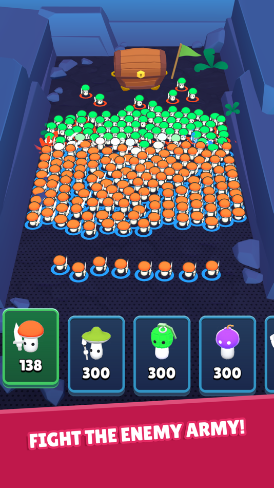 #2. Mushroom Attack! (iOS) 由: Alexander Sharovarov