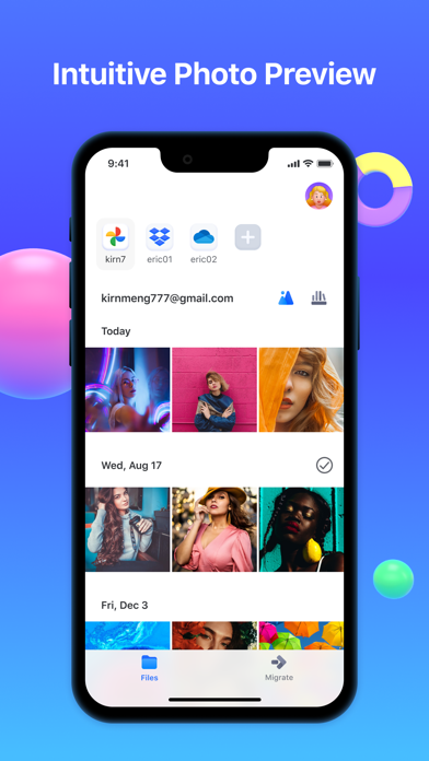 InClowdz - Cloud Transfer Screenshot