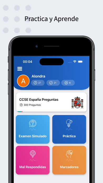 CCSE Exame Nacionalidad España Screenshot