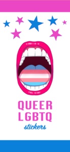 Queer Stickers (by TRANSLOVE) screenshot #1 for iPhone