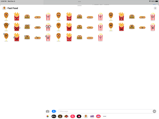 Screenshot #4 pour Fast Food Emoji