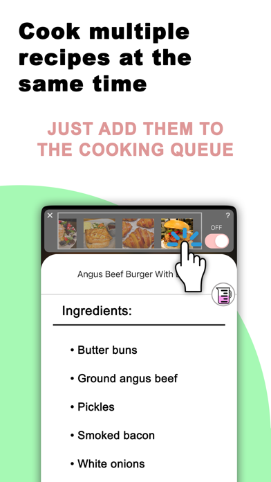 Recipe Selfie Cooking App Screenshot