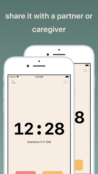 chipmunk - breastfeed tracker Screenshot