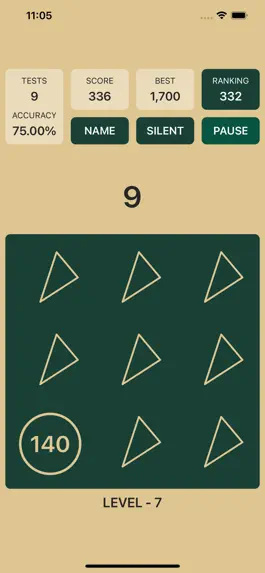 Game screenshot Find Different Triangle apk