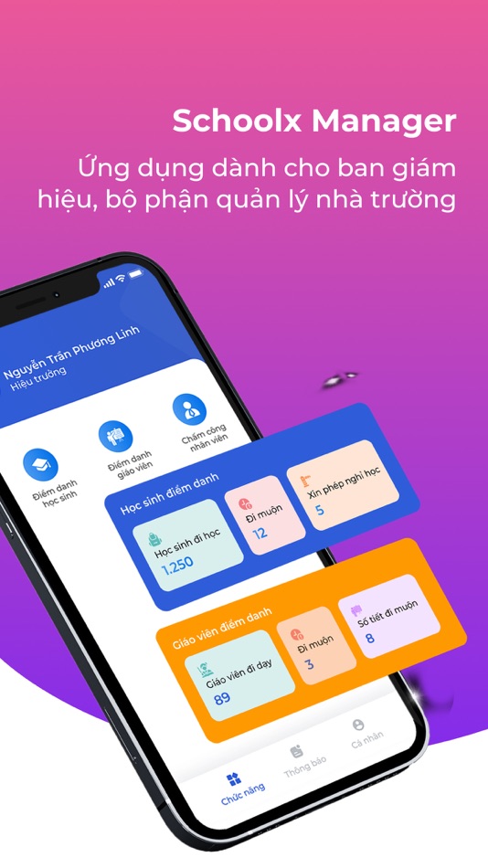 #2. Schoolx Manager (iOS) بواسطة: Dinh Manh Thao