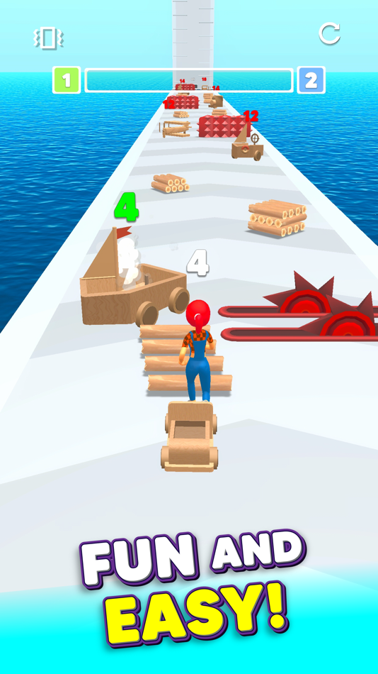 #2. Timber Stacker (iOS) 来自: omer cetin