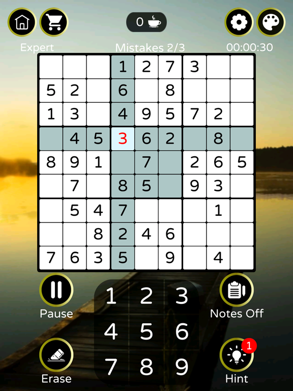 Sudoku™ Plus iPad screenshot 3 - Games app