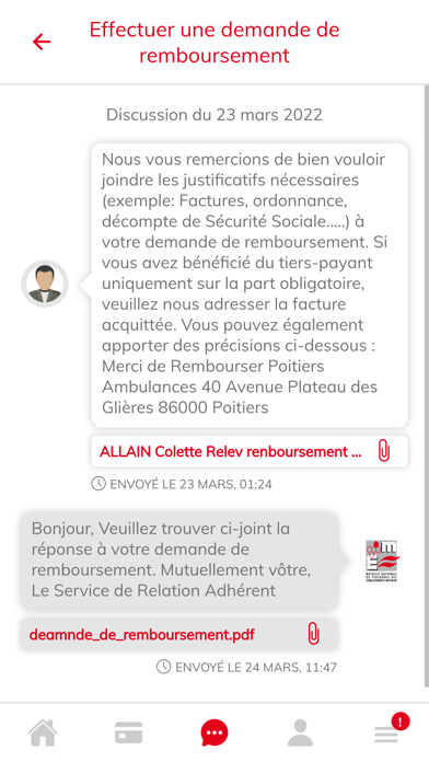 Mon appli MNPEM Screenshot