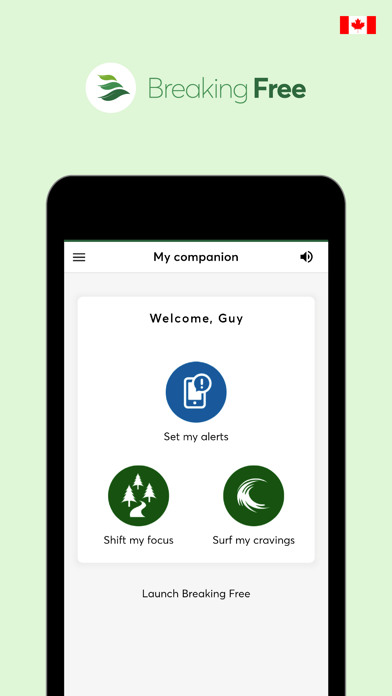 Breaking Free Companion Canada Screenshot