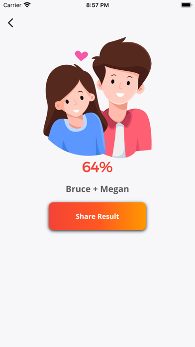 Cute Love Quotes and Love Test Screenshot