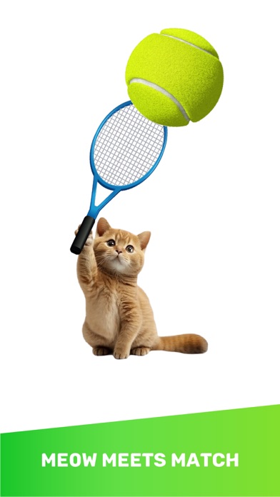 Cat Tennis Clash - 3D Tennis Screenshot