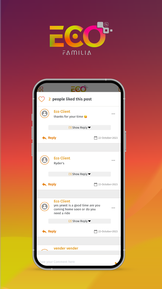 #6. EcoFamilia (iOS) Av: 31 Agency