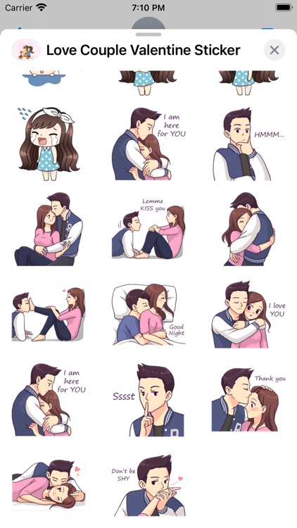 Love Couple Valentine Stickers screenshot-6