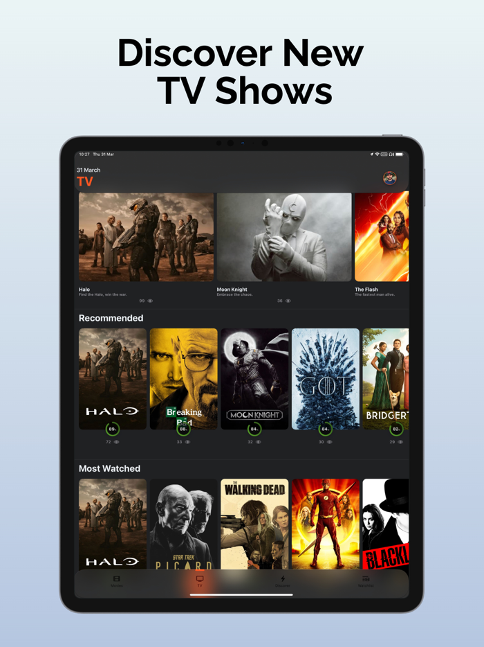 Watchlist Track TV and Movies