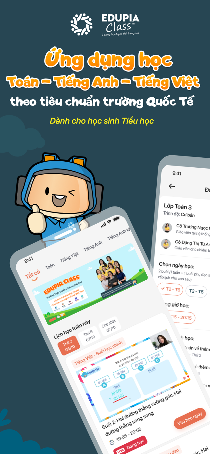 EdupiaClass Trường trực tuyến