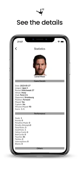 Game screenshot FootStatsHub mod apk