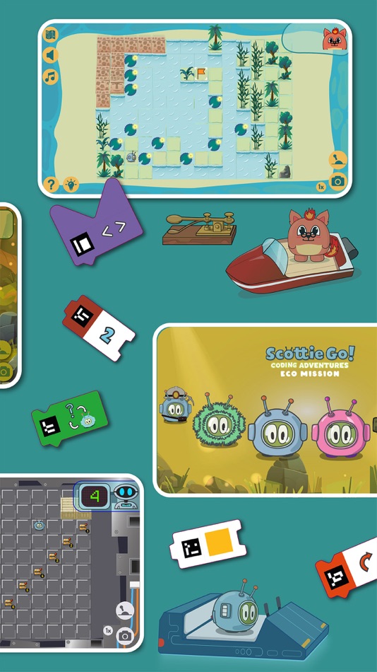 #3. Scottie Go! Coding Adventures (iOS) 由: BeCREO Technologies Sp. z o.o.