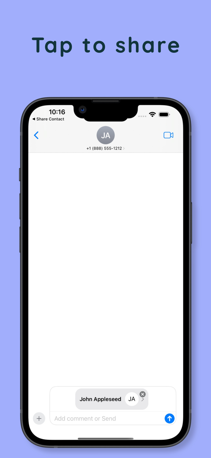 Contact Share Extension