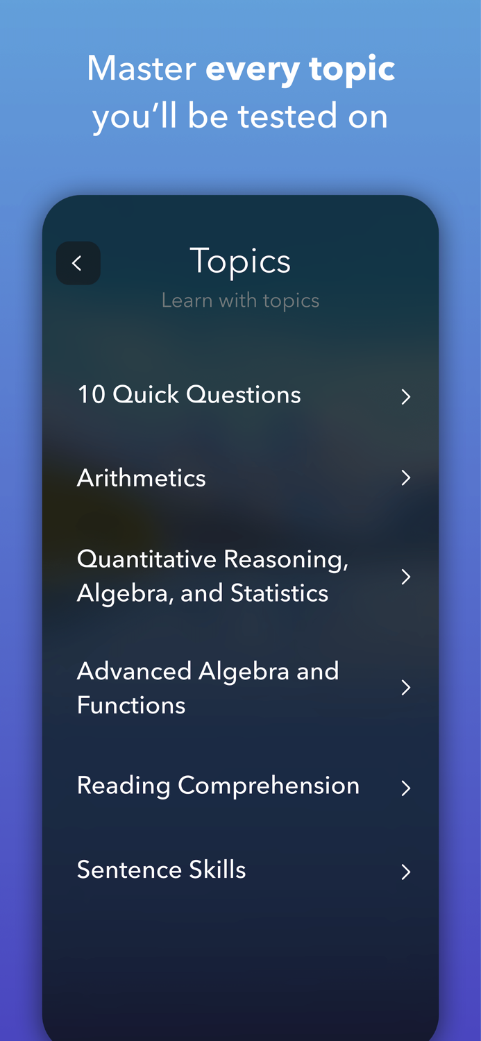 ACCUPLACER Study App 2024