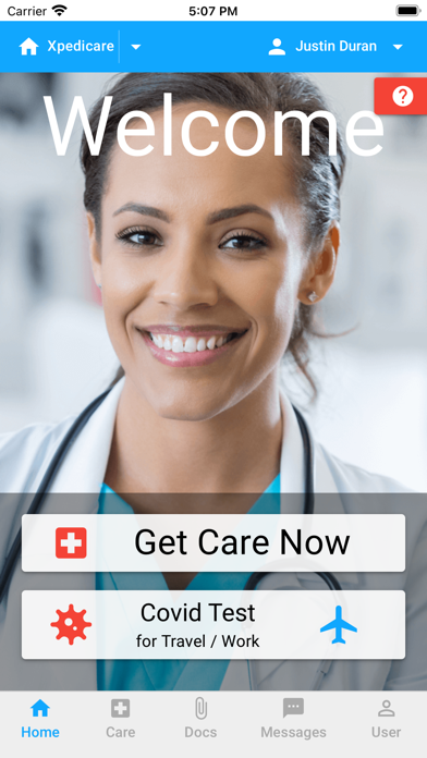 XpediCare Urgent Care Screenshot